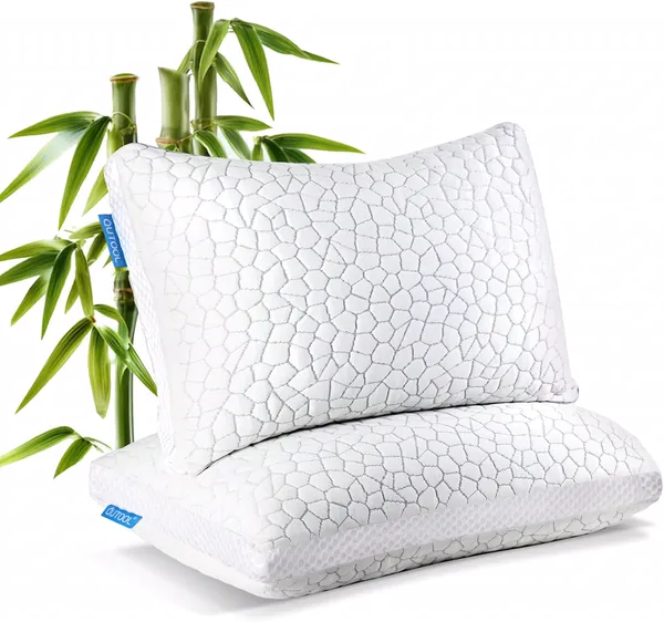 QUTOOL Bamboo Rayon Adjustable Pillow